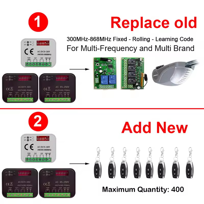 Universal Wifi Smart Switch Mo - 433Mhz Receiver Module review and price