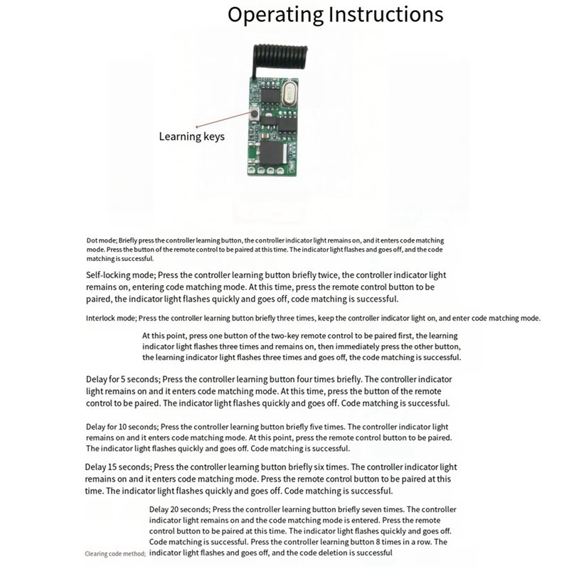 Y45A-For RF Switch Controller+ - 433Mhz Receiver Module review and price